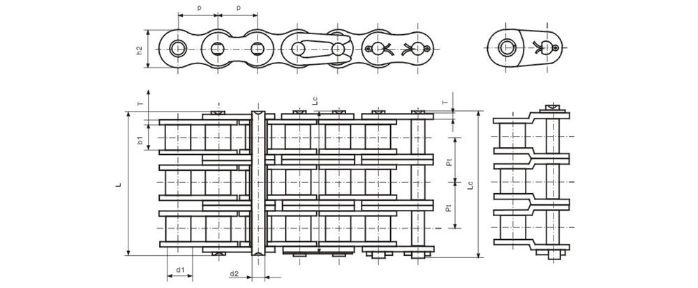 三排不銹鋼滾子鏈及套簡鏈 Triplex roller (ss) chains & bushing (ss) chains-1.jpg